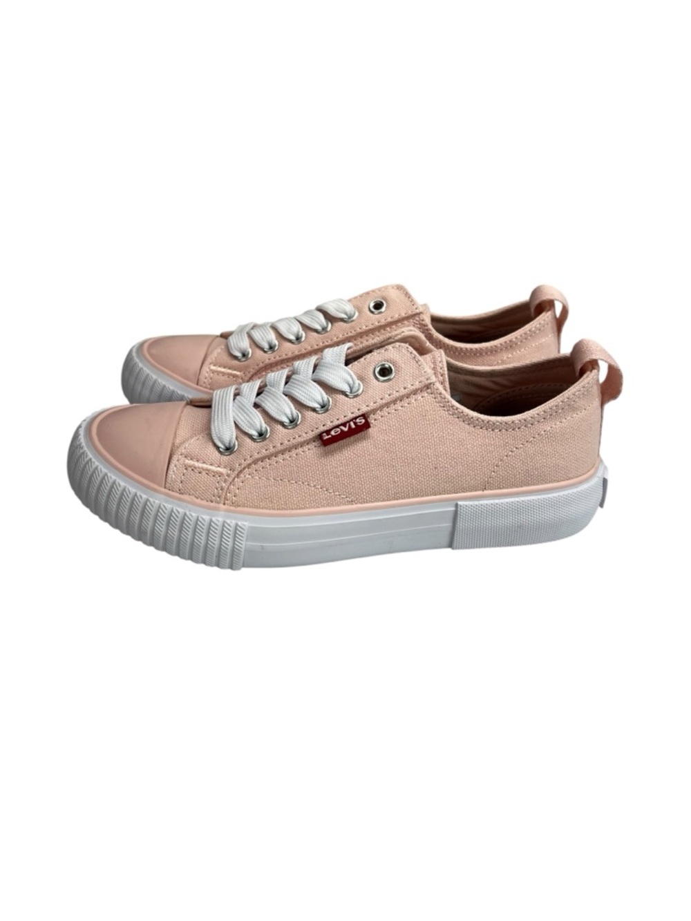 Levi's Kids Canvas Sneakers Size 1 Like New - Picture 1 of 6